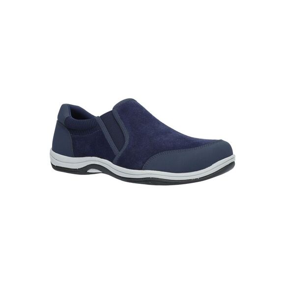 NWT EASY STREET SPORT Womens Navy Removeable Footbed. Infinity Walking Shoes 9.5 - Picture 1 of 4